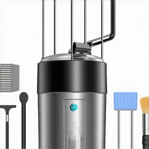 Disassembled blender parts being cleaned and inspected to ensure optimal performance