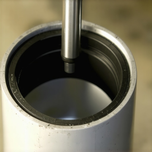 A person holding a rubber gasket and inspecting a blender seal